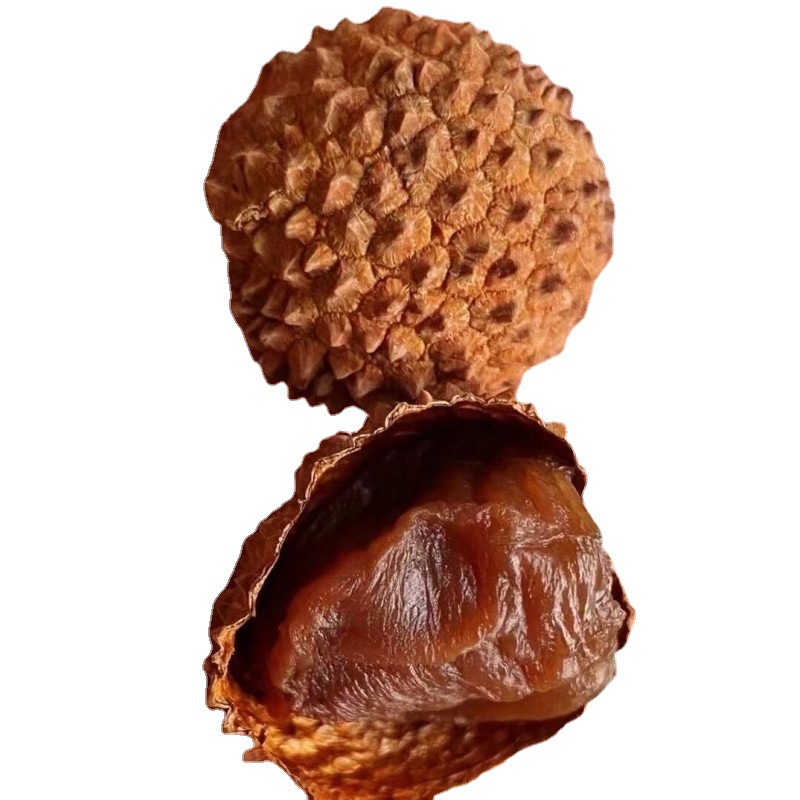 New goods osmanthus flavor dried lychee Gaozhou specialty dried lychee meat small meat thick dried lychee snack dried fruit 500g bag