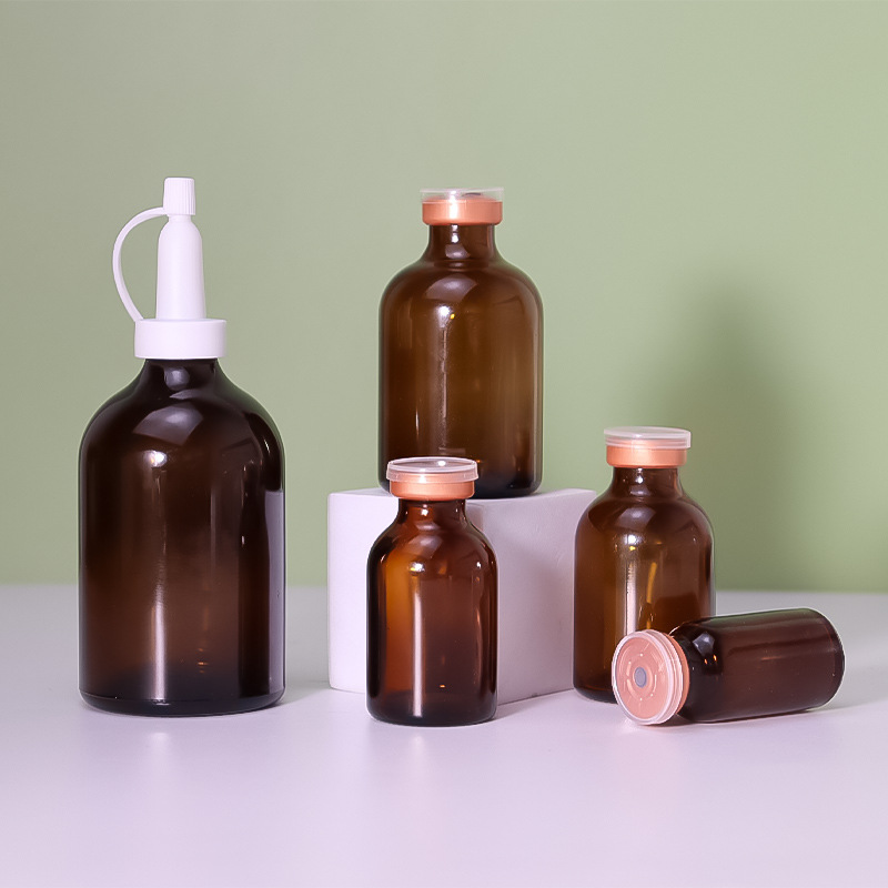 Mold Vial 30ml Brown Bayonet Bottle 10ml Essential Oil Bottle 20ml Medicinal Vial 50ml Freeze-Dried Powder Bottle