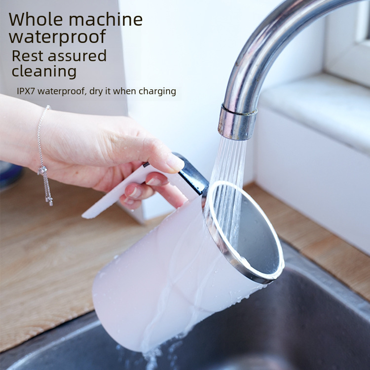 Intelligent temperature measuring magnetic automatic mixing cup electric portable coffee cup milkshake cup fitness protein shake powder Cup