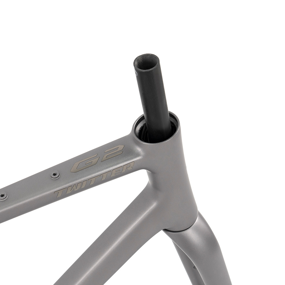 Gravel-G2 Melon Bike Aluminum Alloy Road Bike Frame with Carbon Fiber Fork Gravel Off-Road Bike