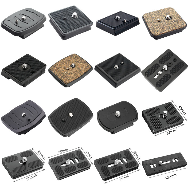 Головка штатива для камеры, быстросъемная пластина, кронштейн для мобильного телефона, быстросъемная пластина для рыболовной лампы