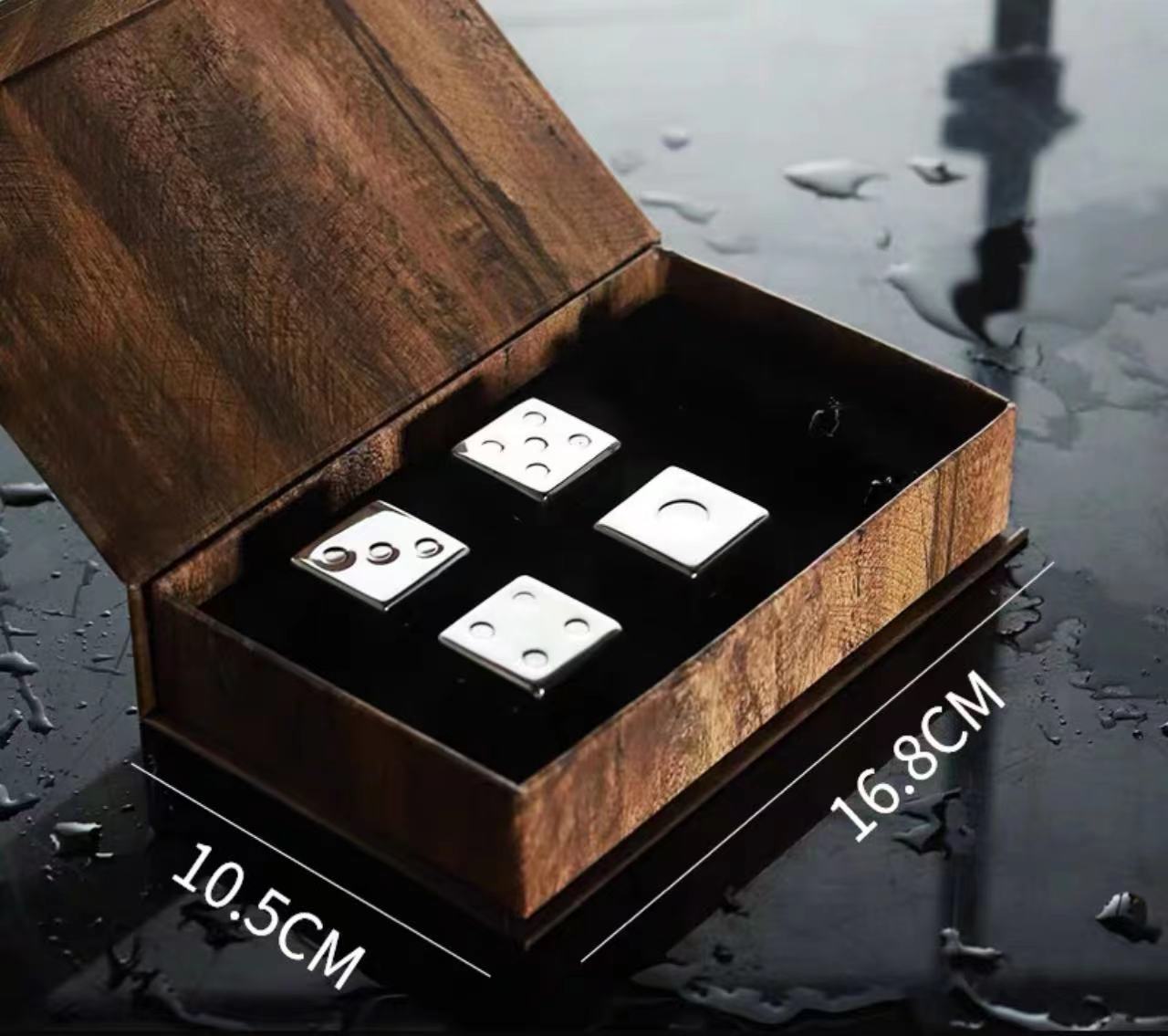 Dice 304 stainless steel Ice Cube wine ice whiskey Ice Stone whiskey wine Ice Stone