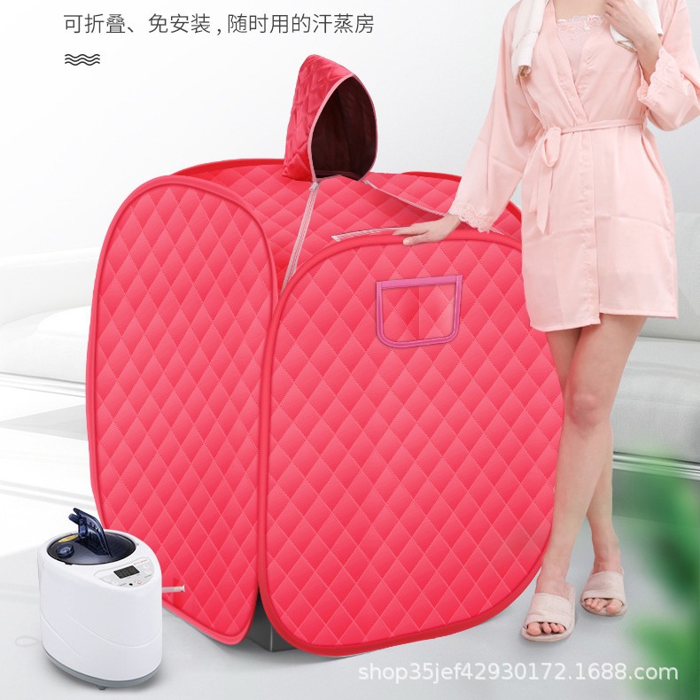 Factory Direct Sales New Household Sweat Box Sweat Room Box Folding Fumigation Cover Sweat Sauna Box Portable