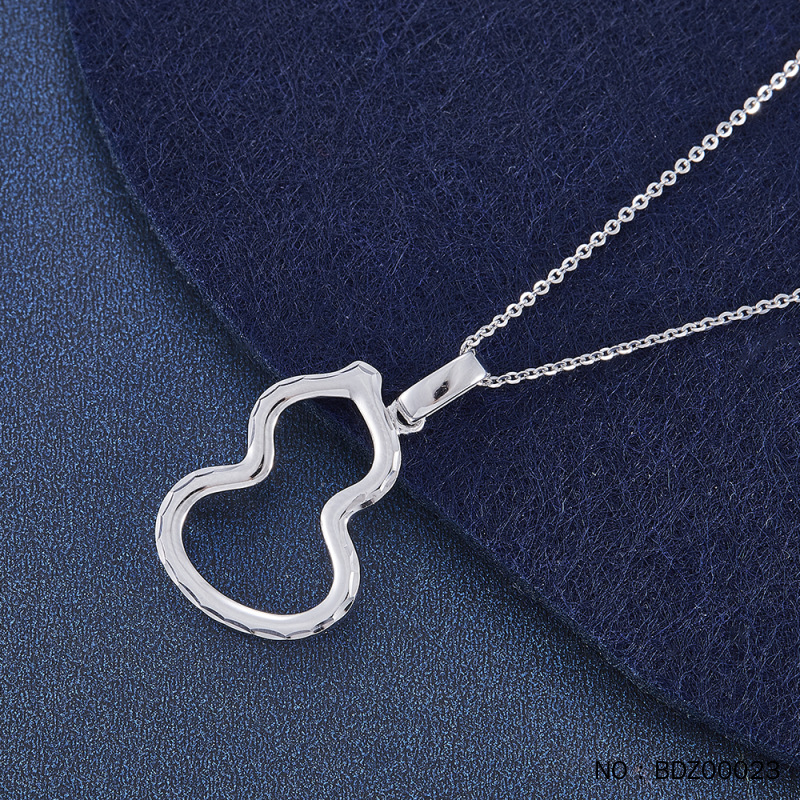 Platinum Cut Out Gourd Pendant (excluding Chain) Platinum Pt950 Pendant Produced by Dxir