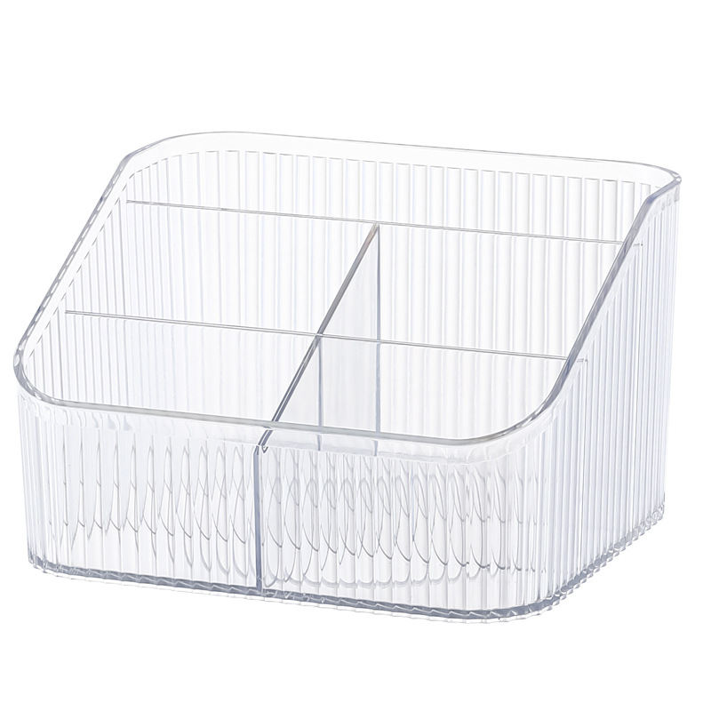 Light Luxury Cosmetics Storage Box Desktop Lipstick Perfume Skin Care Product Storage Rack Eye Shadow Box Lipstick Dressing Table Storage