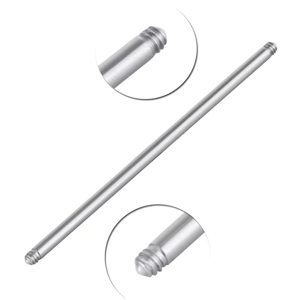 Straight Rod Body Piercing DIY 303 Stainless Steel Jewelry Accessories Screw Rod Clothing Lip Nail Tongue Nail Nose Nail
