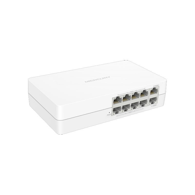 Mercury/Mercury PoE Switch 10-Port Monitoring 48V Power Supply 8+2 Gigabit Uplink MSL10CP-M