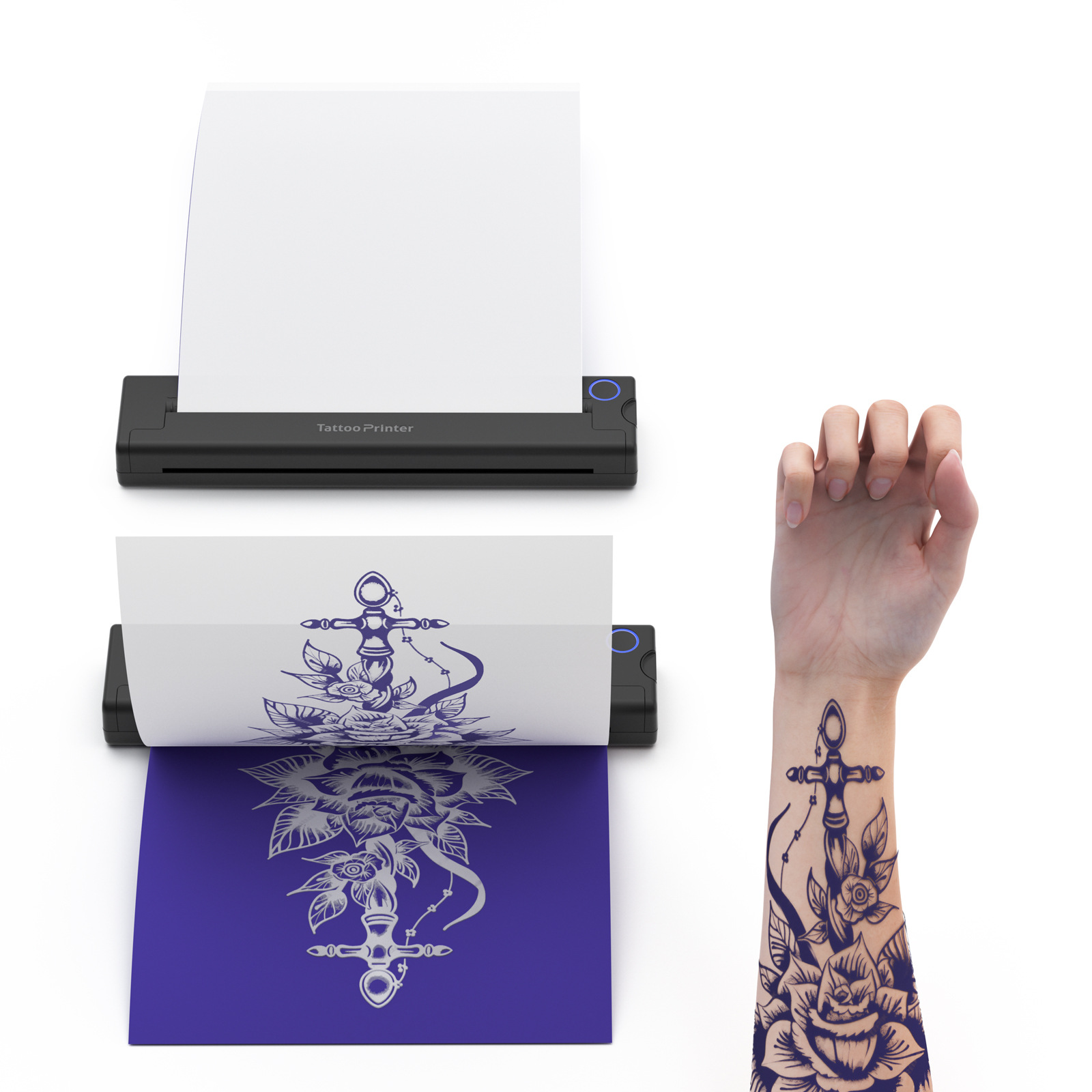 A46 Tattoo Printer/Thermal Transfer Printer Customized Production Tattoo Printing High Definition Cross-Border Export Oem