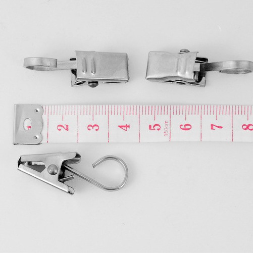 Manufacturer bathroom accessories hook five beads gourd type hook metal buckle shower curtain curtain hook in stock wholesale