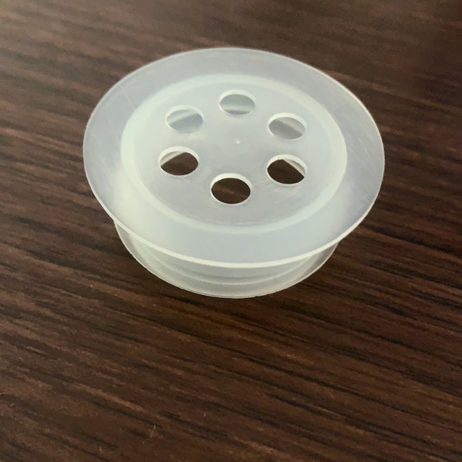 Solid Fragrance Scent Box Aromatherapy Volatile Perforated with Holes and Eyelets Pet Medicine Feeder Plastic Inner Plug Cover