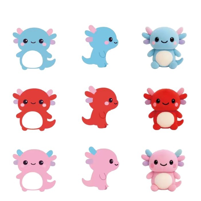 Cross-Border Easter Egg Plush Rabbit Frog Pendant Keychain Children's Surprise Gashapon Stuffed Toy