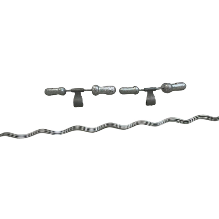 Henglixing Optoelectronics Pre-Twisted Power Fittings Anti-Shock Hammer Fryj Fork Type Symmetrical Type