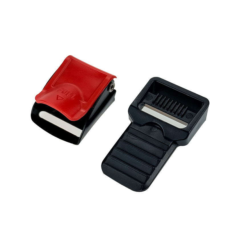 Electric Motorcycle Helmet Chin Strap Buckle Three-Section Buckle Lock Pin Clip Safety Buckle Accessories Universal