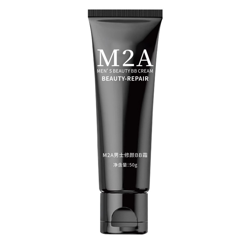 Tiktok Popular M2A Men's Makeup Cream Concealer Men's Cosmetics Natural Repair Student Acne Cover Manufacturer Dropshipping