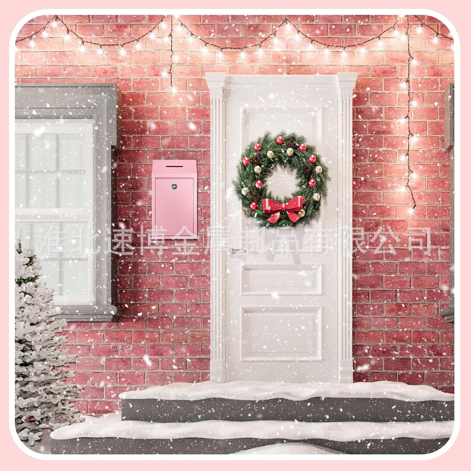 Metal Donation Box Collection Box Safe Suggestion Box with Lock Wall Mounted Mailbox Delivery Voting Box Key Box