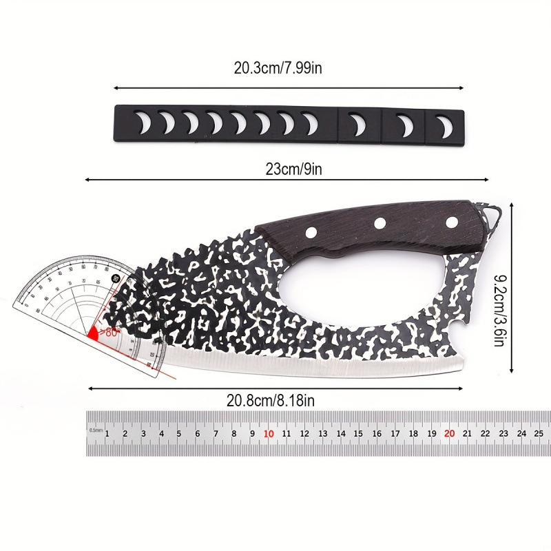 2026 New Cross-Border Dropshipping Ergonomic Kitchen Knife Forged Chef Knife Sharp Slicing