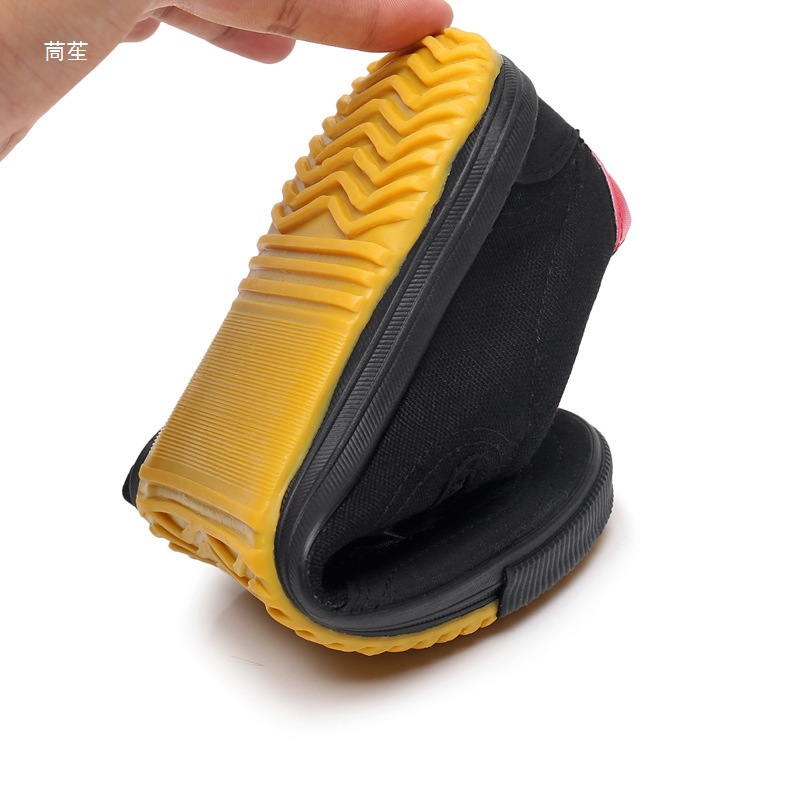 Volleyball Shoes for Men and Women, Morning Running Sports Shoes, Wear-Resistant Tendon-Soled Canvas Shoes, Non-Slip, Breathable, Soft-Soled Track and Field Shoes