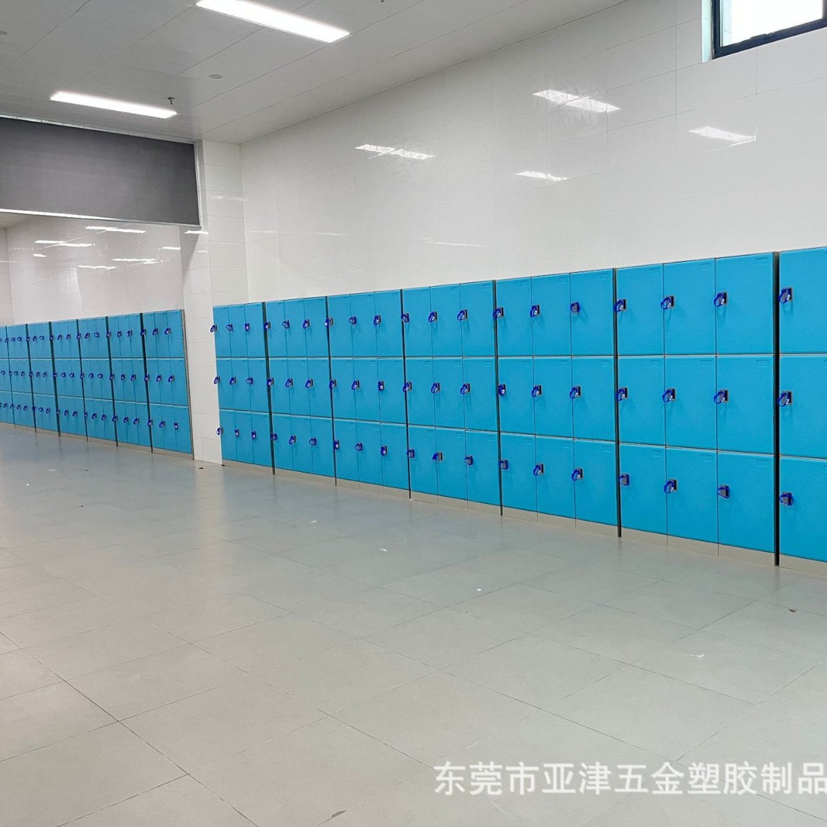 Plastic Locker Bathroom Staff Shoe Stool Waterproof Long Stool Anti-Collision Soft Bag Waterproof and Moisture-Proof Locker Locker