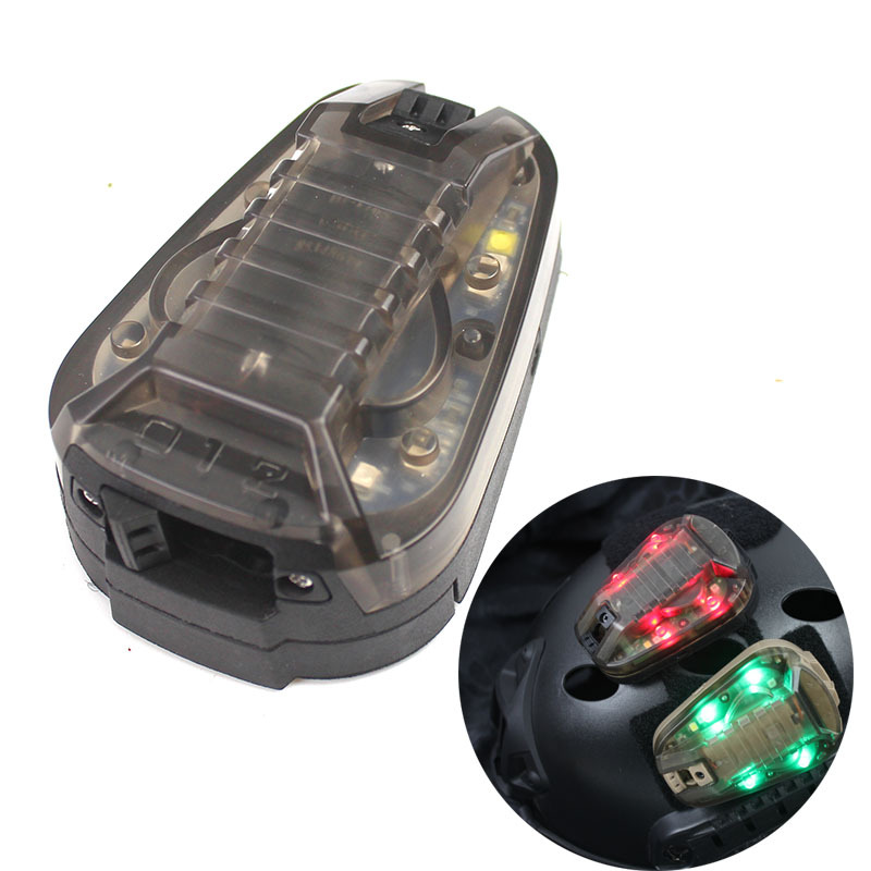 Кросс-бордовая HEL-STAR6 лампа-ладошка, лампа выживания, инфракрасная сигнальная лампа для шлема, идентификация товарища, водонепроницаемая