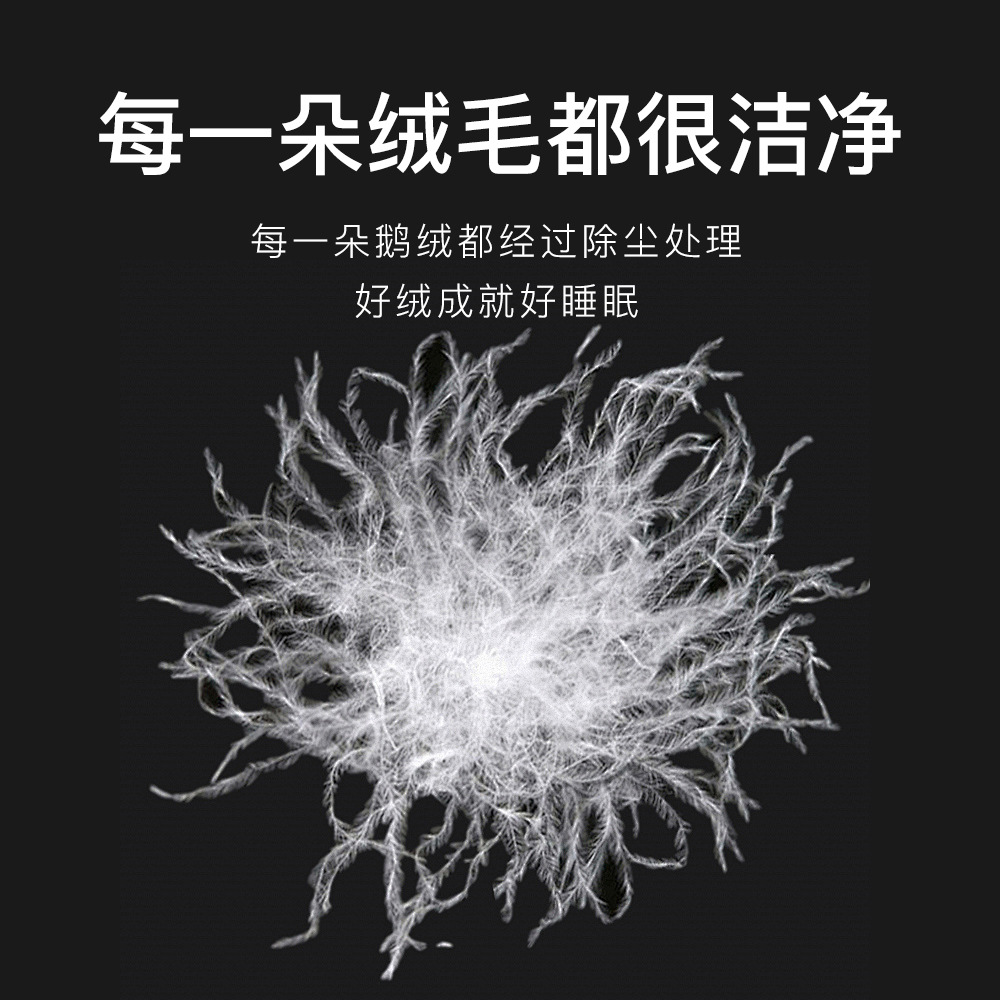 Hotel down Mattress Five-Star Goose down Hotel Mattress Stereo Mattress Single and Double down Comfortable Protective Pad