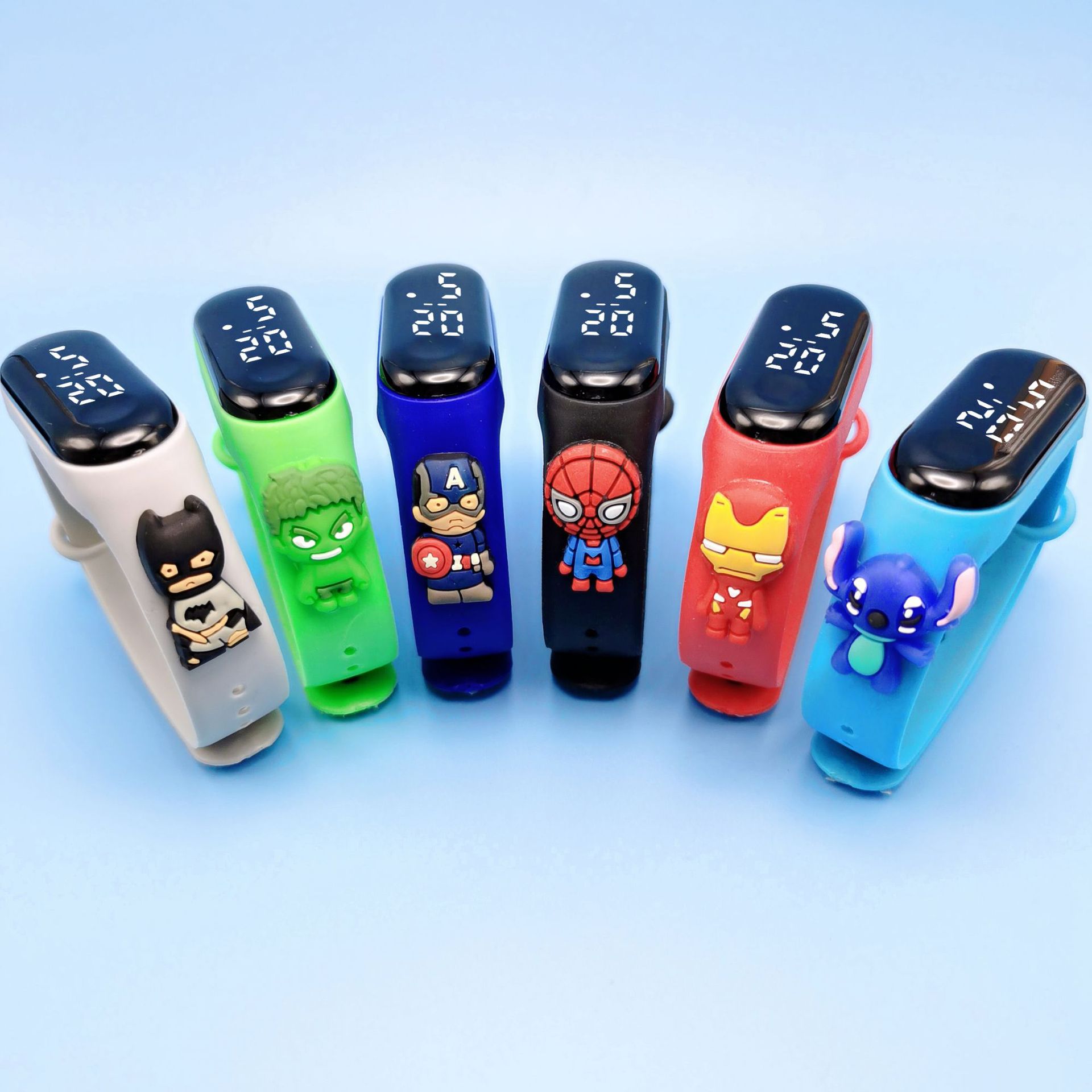 В наличии электронные часы с мультяшной куклой M3, водонепроницаемые, с белым светом, подарок для детского сада