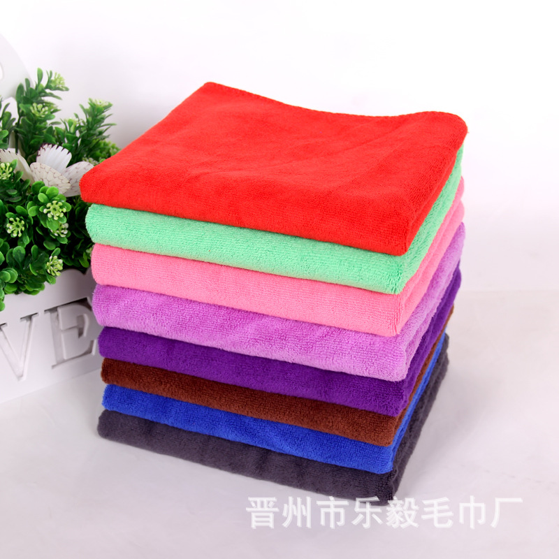 300g/square fiber absorbent padded sanding 30*70 car wash towel 35*75 hairdressing towel hook small square towel