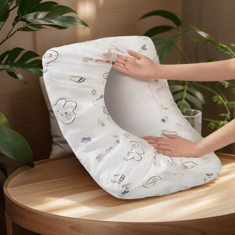 Disposable Travel Pillowcase Thickened Double Dirty Pillowcase Pillowcase Travel Train Sleeper Hotel Bedding