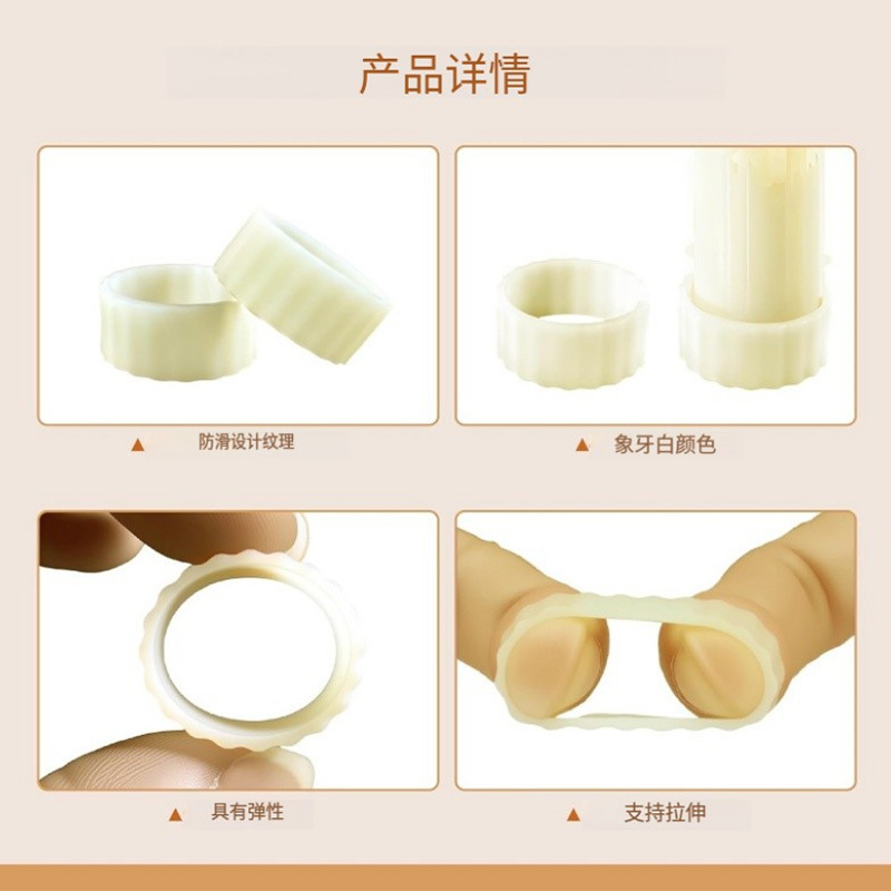Silicone Taper Candle Clip Non-Slip Candle Holder Adapter Candle Decorative Stabilizer Vertical Fixing Silicone Candle Ring