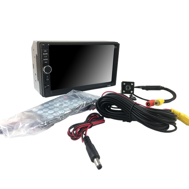 Universal 7inch Car Mp5 Player 2Din Dual-Dvd Player with Reversing Bluetooth Radio 7018B Car Mp5 Player