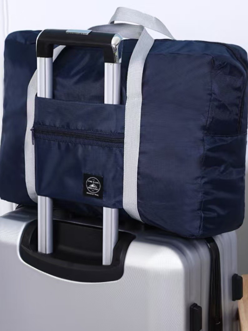 Korean Version Second-Generation Airplane Bag Large-Capacity Travel Bag Foldable Storage Bag Waterproof Travel Storage Bag Wear-Resistant and Lightweight
