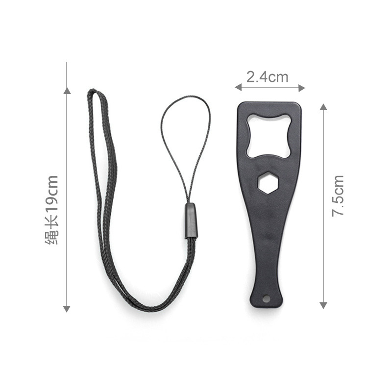 Gopro 12 Sports Accessories Plastic Screws Multi-Functional Rotary Wrench to Assist Dji Accessories with Lanyard