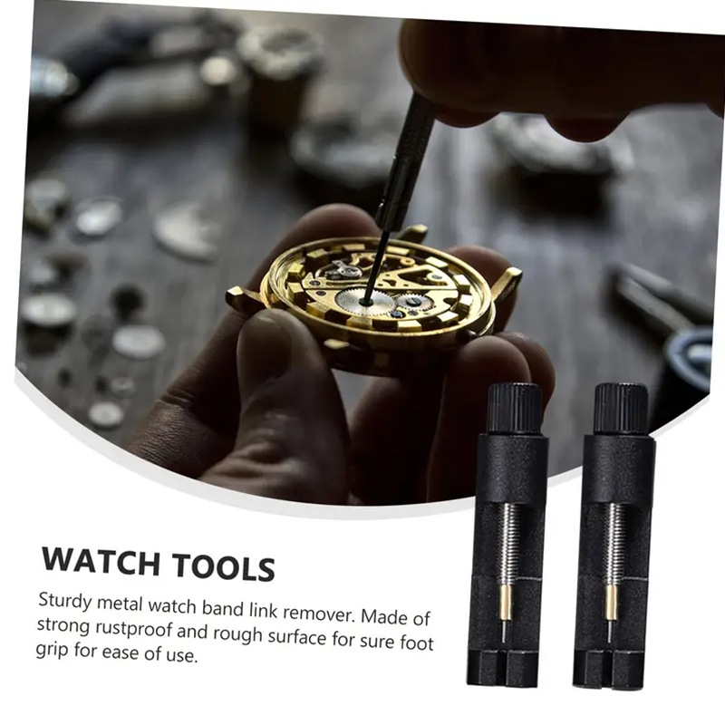 Adjust the watch belt remover to intercept and remove the steel belt belt to install the watch repair tool to change the metal bracelet with multi-pin