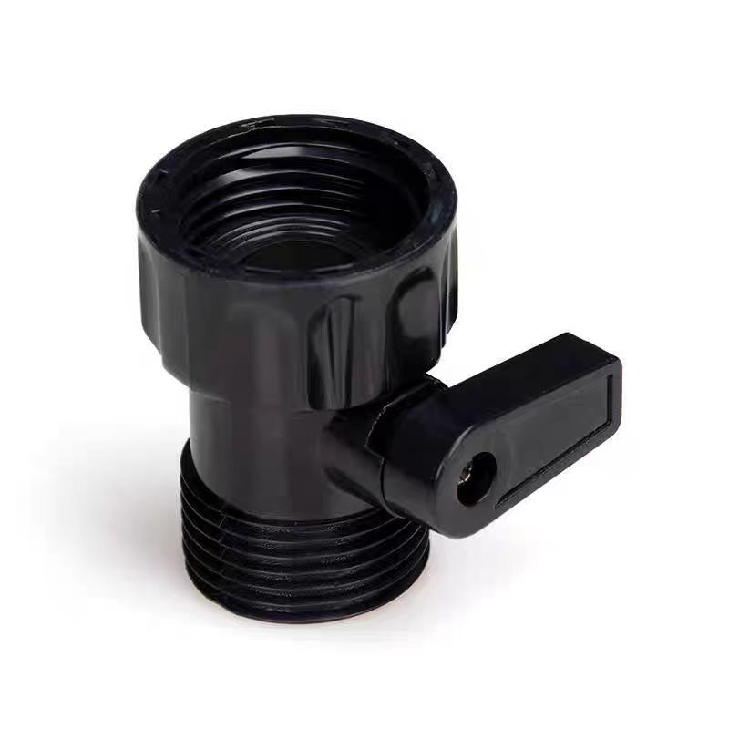 Car Wash and Watering Switch Control Valve 6-Point Quick-Connect Switch Ball Valve Water Pipe Quick Connector with Single Nipple Switch