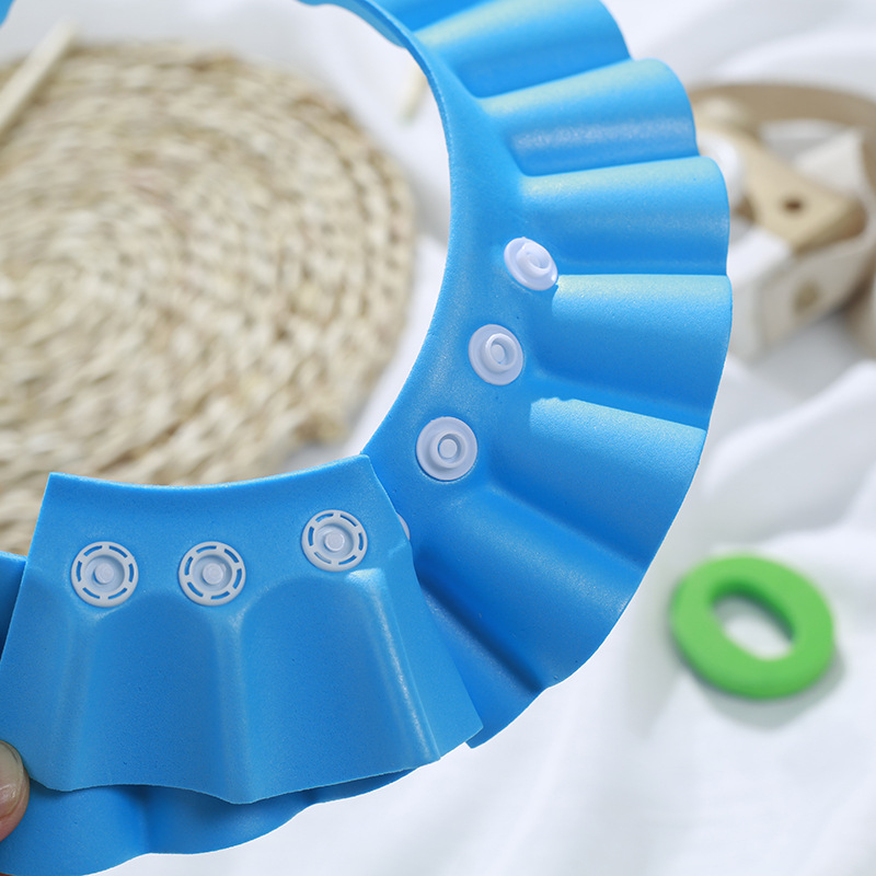 Children's Shampoo Cap, Baby Waterproof Shower Cap, Baby Shampoo Artifact, Baby Adjustable Shampoo Water-Blocking Hat