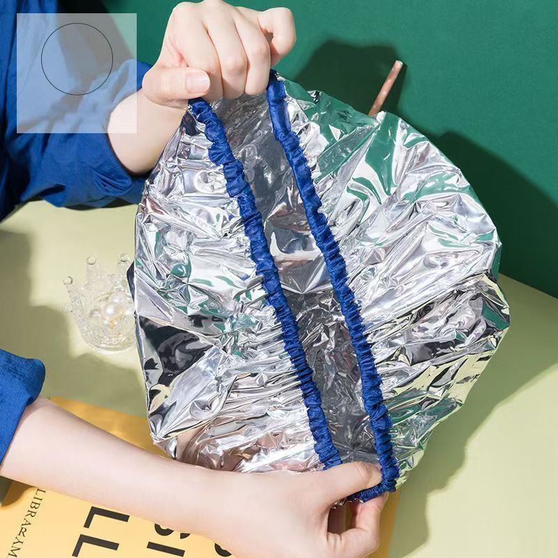 3-Pack of Evaporation Caps, Tin Foil Heating Caps, Steam Hair Care Mask, Constant Temperature, No Need to Plug in