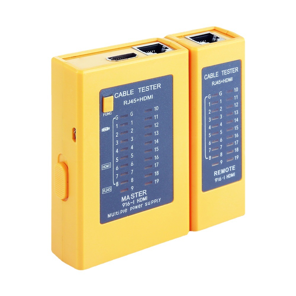 Kinesian Hengli HDMI Line Tester Poe Anti-Burn Network Phone Tester Hd Digital Line Network Cable Tester