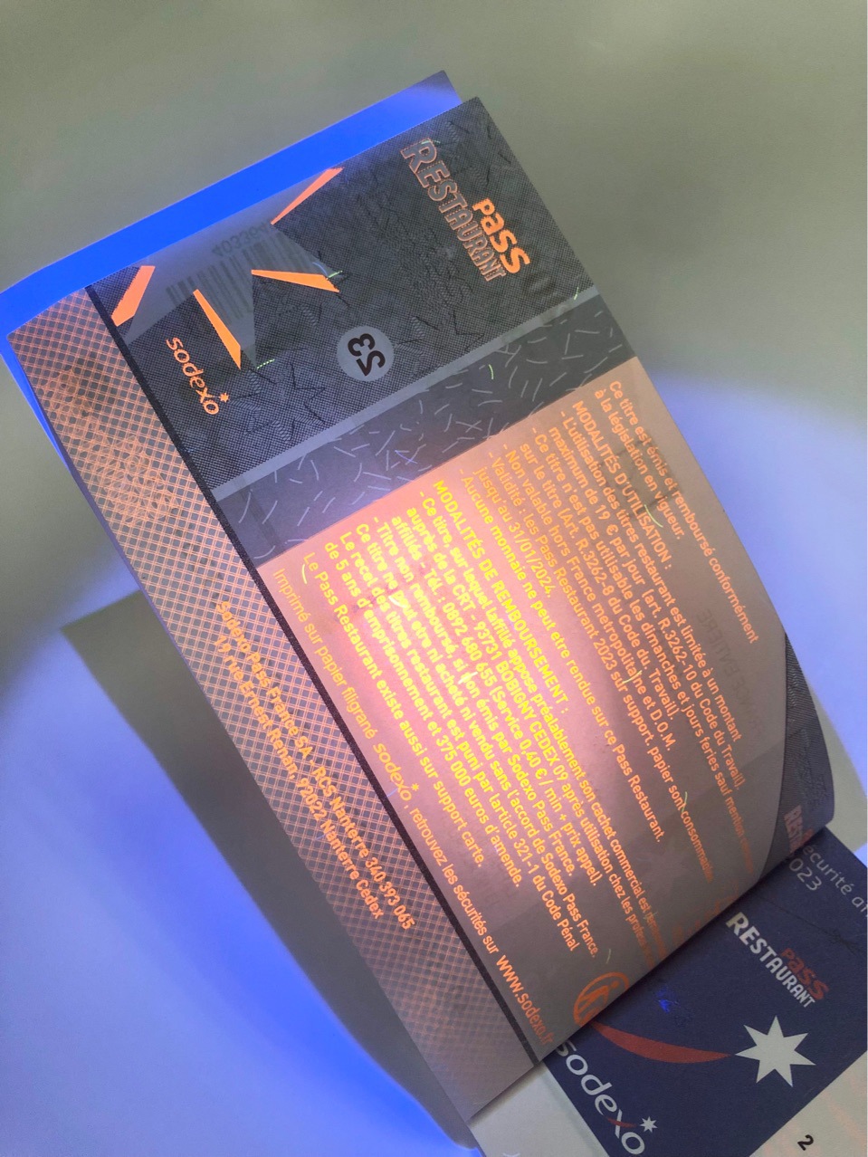 Invisible Color Fiber Temperature Variable Ink Holographic Laser Bronzing Anti-counterfeiting Brochure