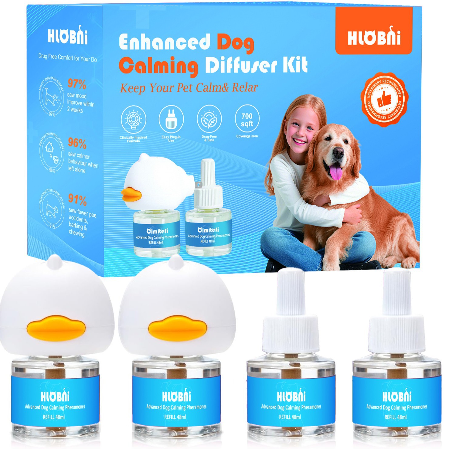 Успокаивающий диффузор для собак Hlobni