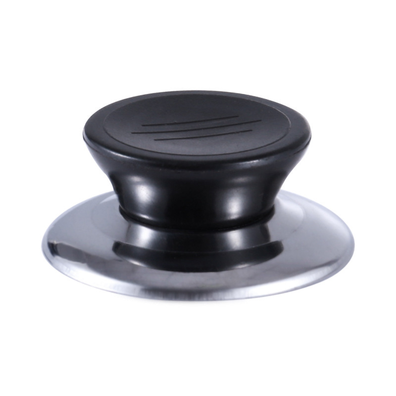 High Temperature Resistant Anti-Scalding Top Bead Accessories 304 Stainless Steel Universal Pot Lid Handle Bakelite Pot Lid Cap Pot Lid Head Accessories