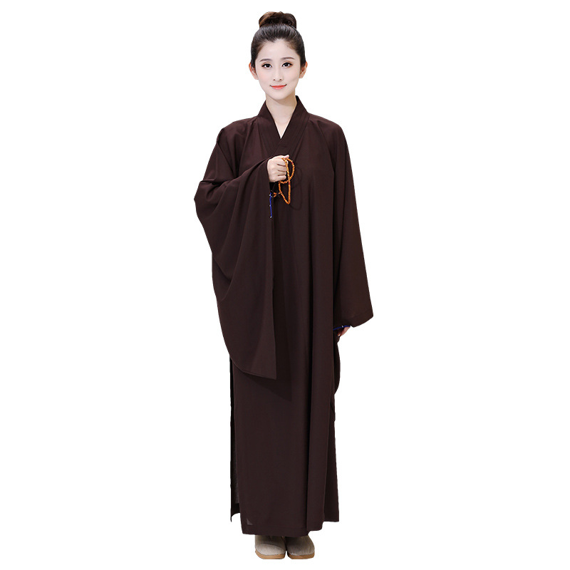 Haiqing Jushi Clothing Female Taiwan Mahaiqing Yellow Black Brown Meditation Monk Clothing Male Opaque Not Easy to Wrinkle and Sag Good