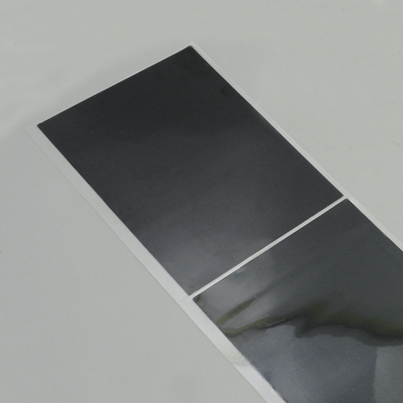 Factory black PC insulation sheet flame retardant, fireproof and high temperature resistant Mala battery insulation sheet customized processing