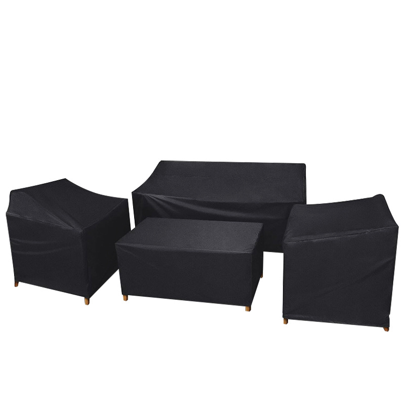 Outdoor Furniture Cover Waterproof Oxford Cloth Sofa Chair Square Table Cover Lounge Chair Sun Protection Cover Courtyard Outdoor Table and Chair Home Cover