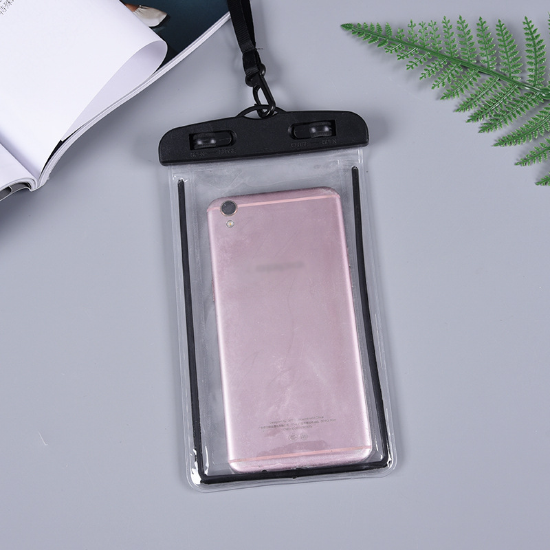 Spot Outdoor Swimming Luminous Mobile Phone Waterproof Bag Pvc Diving Rafting Luminous Touch Screen Photo Mobile Phone Waterproof Case