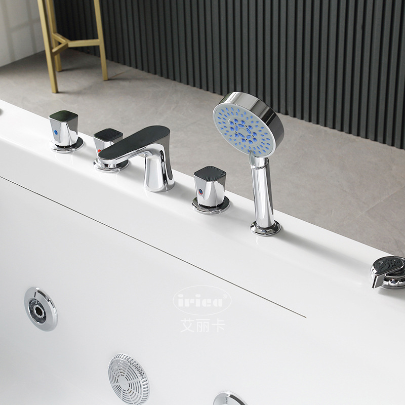 Acrylic Surfing Massage Constant Temperature Heating Adult Freestanding Hotel Engineering Home Insulation Small Apartment Bathtub Basin