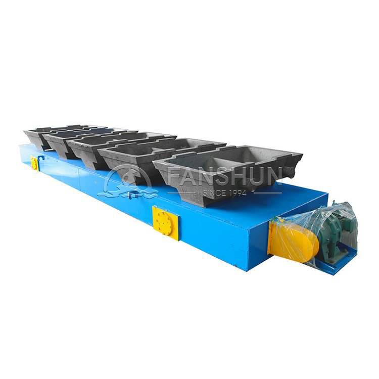 Copper ingot continuous casting machine ingot production line equipment ingot mold rotary tilt furnace