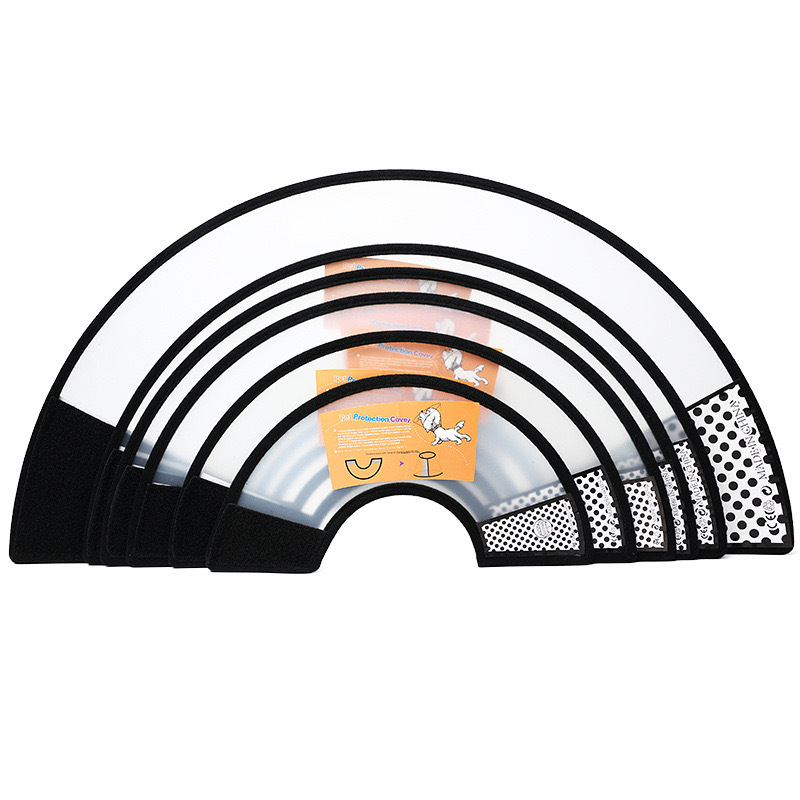 Elizabeth Ring Dog Cat Collar Neck Set Sterilization Anti-Lick Anti-Bite Pet Beauty Protective Hood Head Cover