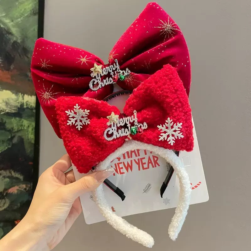 Christmas Headdress, Simulated Branch Headband, Super Fairy Elk Headband, Cute Photo Studio Photo Decoration Hairpin for Women