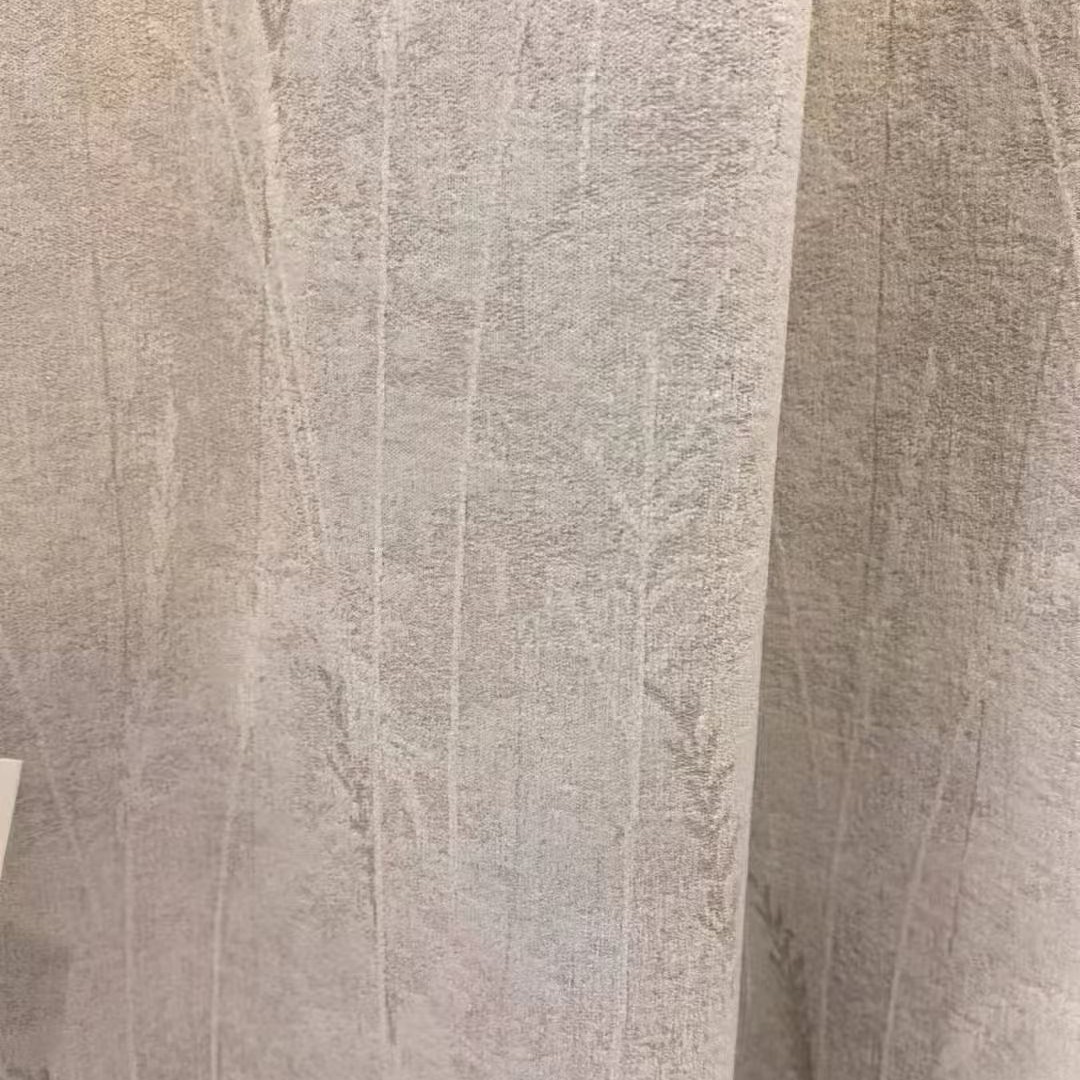 Factory Direct Supply of Morning Flowers and Evening Picks, Matte Jacquard Chenille Full Blackout Curtain Fabric, Popular Style for Living Room, Bedroom and Hotel