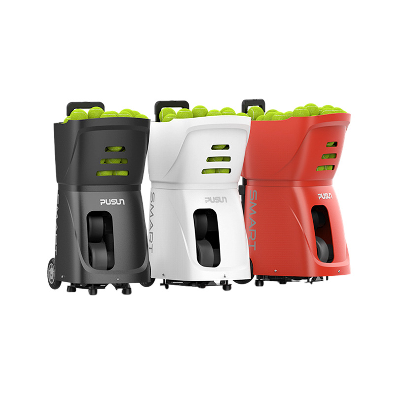 Shenzhen automatic smart phone APP tennis serve machine novice trainer practice transmitter artifact in stock