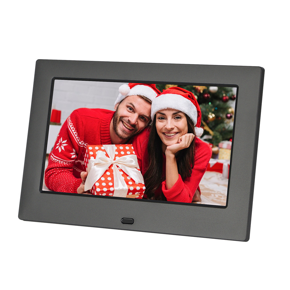 Factory direct supply 7 inch digital photo frame electronic photo album HD ultra-thin wall hanging video advertising machine